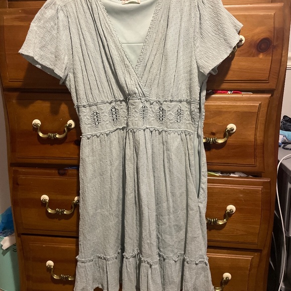 Altered State Sage Green Dress - Picture 1 of 1